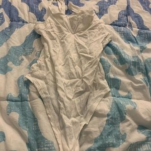 Kendall and Kylie White Bodysuit Never Worn